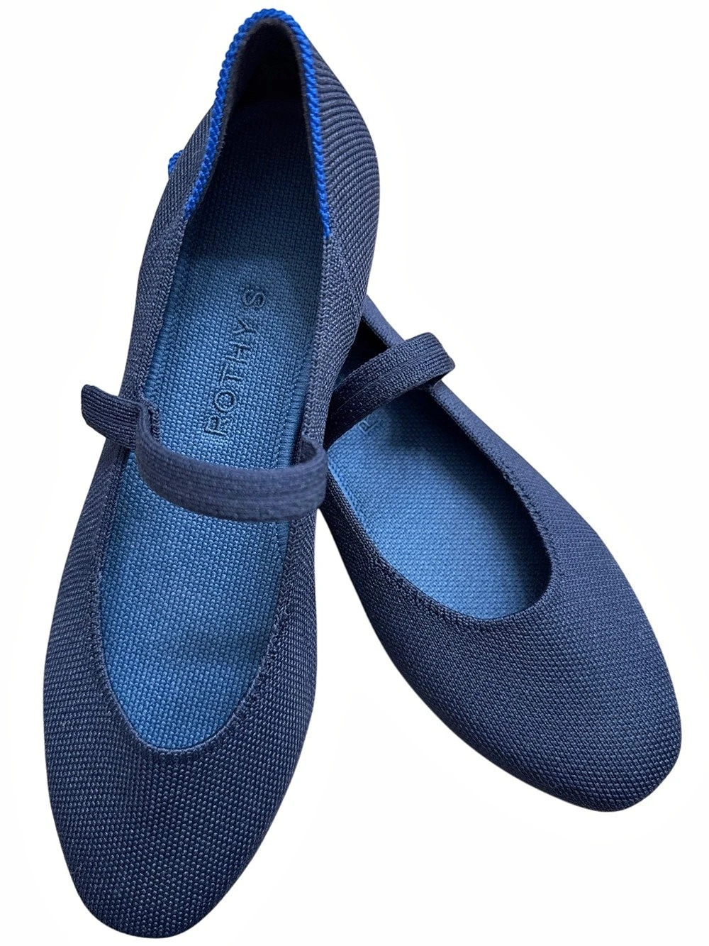 ROTHY’S SQUARE MARY JANE FLATS SIZE 8